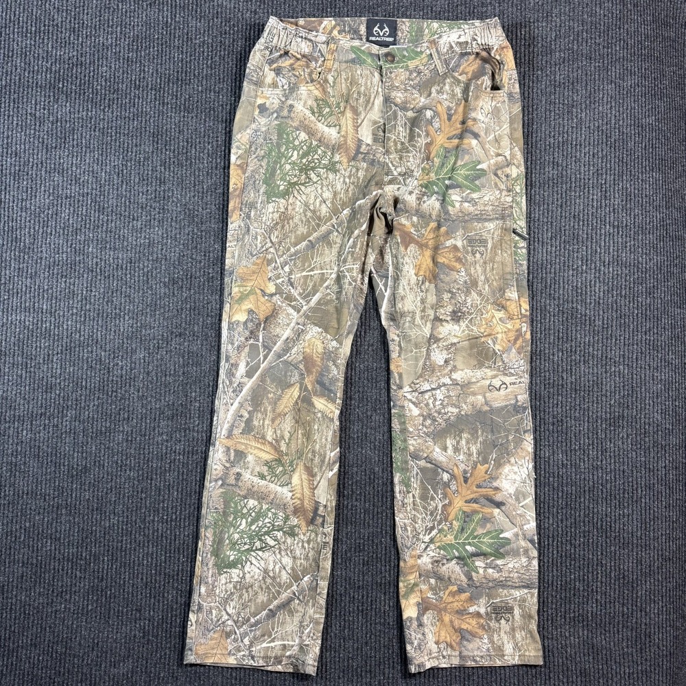 Realtree Edge Camo Jeans Pants Men's Small 28/30 RN 52469